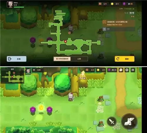 坎公骑冠剑1-1全收集图文攻略分享