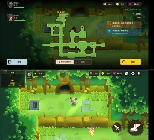 坎公骑冠剑1-1全收集图文攻略分享