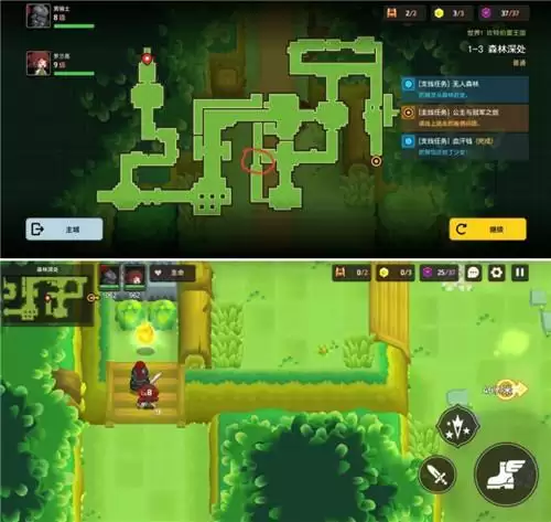 坎公骑冠剑1-3全收集图文攻略分享