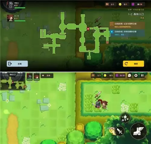 坎公骑冠剑1-2全收集图文攻略分享