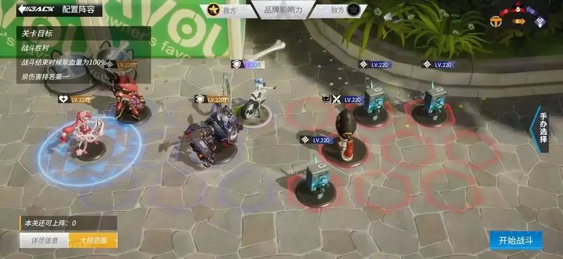 高能手办团迷路的丹尼全关卡三星通关站位攻略