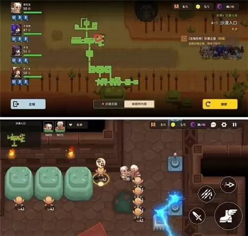 坎公骑冠剑4-1全收集图文攻略分享