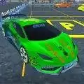 逼真的兰博基尼停车游戏手机