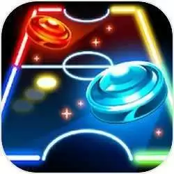 霓虹灯曲棍球去广告