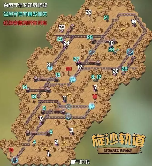剑与远征旋沙轨道攻略路线2021 旋沙轨道路线图全宝箱奖励大全图片2
