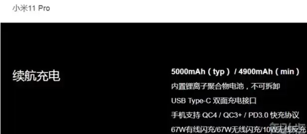 小米11pro快充方式介绍