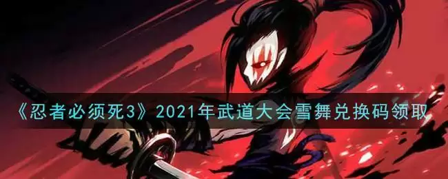 《忍者必须死3》2021年武道大会雪舞兑换码领取