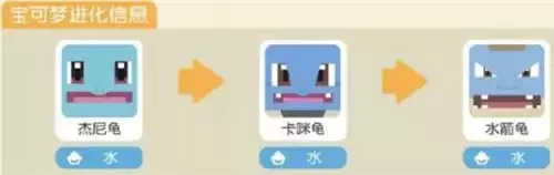 宝可梦大探险杰尼龟食谱配方及进化攻略介绍