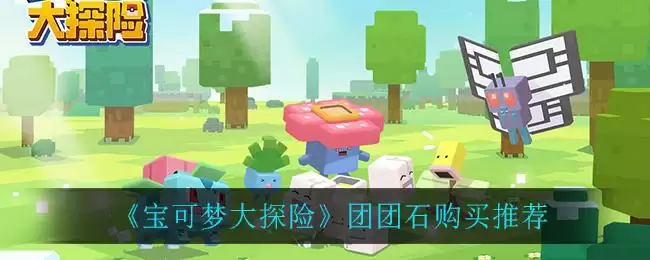 《宝可梦大探险》团团石购买推荐