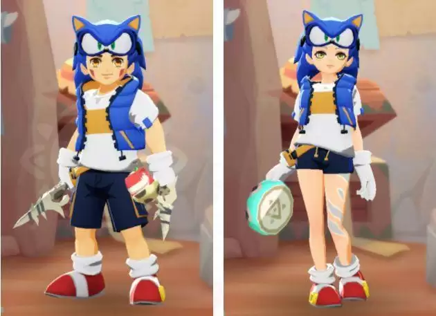 不休的乌拉拉索尼克联动时装一览