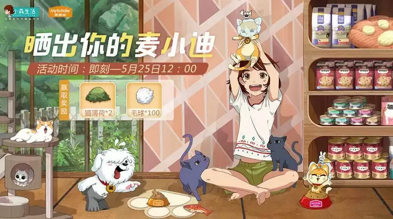 小森生活麦小迪怎么得？麦小迪猫粮获取方法图片1