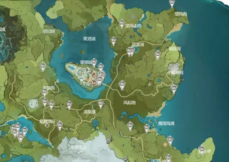 蒙德蒲公英籽在哪