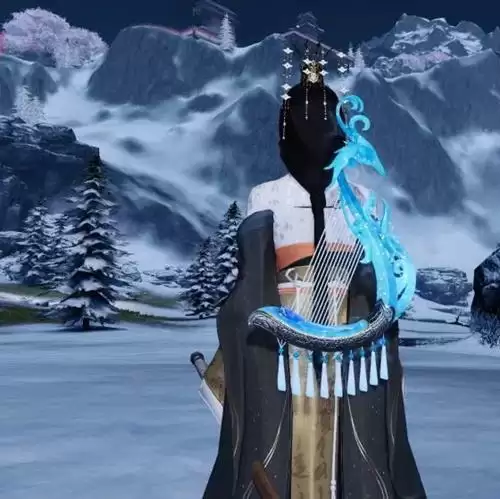 《天涯明月刀手游》背饰灵殊缘冰之弦一览