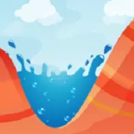 落水峡谷
