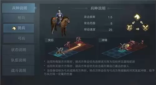 荣耀新三国全兵种克制关系一览