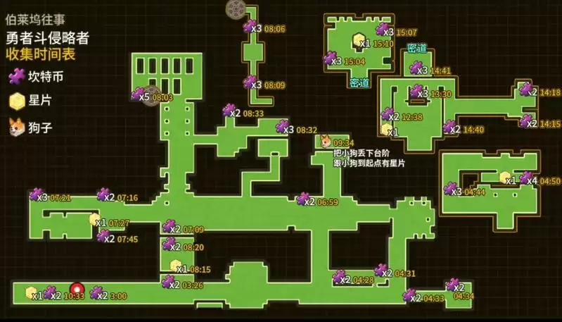 坎公骑冠剑伯莱坞往事全关卡全收集攻略
