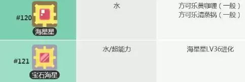 宝可梦大探险海星星怎么进化1