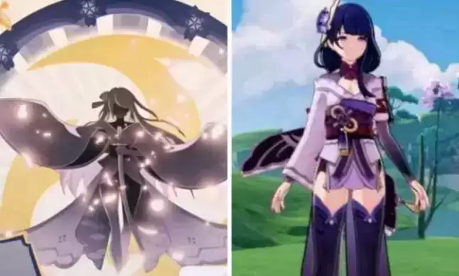 原神雷神巴尔剪影分享