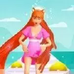 女王头发挑战抖音