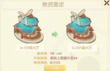 摩尔庄园手游小镇怎么升级
