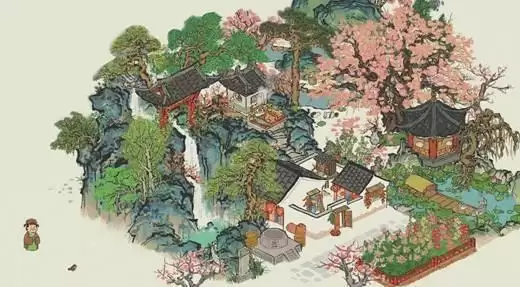 江南百景图桃林茅屋在哪里？桃林茅屋解锁进入方法图片1