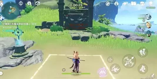 原神大魔王的彩绘墙怎么打