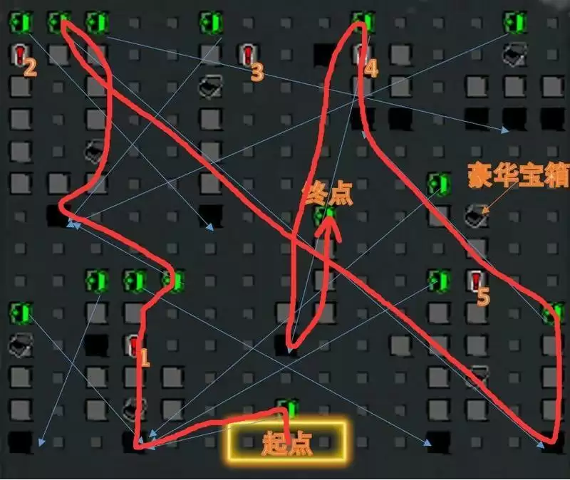 我的侠客迷雾域迷宫路线攻略分享