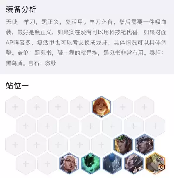 云顶之弈11.12六骑天使上分阵容攻略