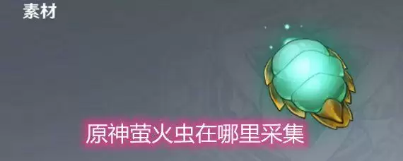 原神萤火虫的发光髓怎么采集?1.6版本萤火虫分布位置一览图片1