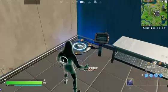 堡垒之夜踏上人体扫描仪位置及完成方法介绍