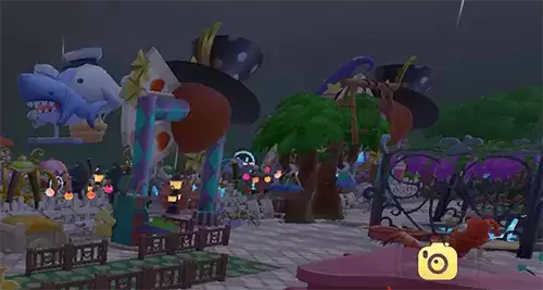 摩尔庄园手游白白鲸怎么放天上