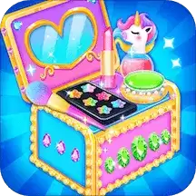 独角兽化妆盒蛋糕