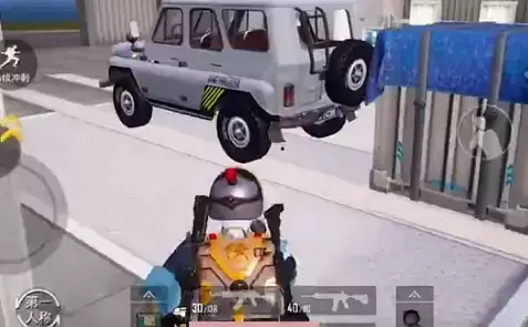 和平精英白色吉普车刷新位置介绍