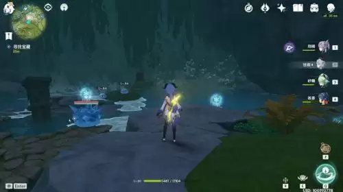 原神玲珑霄灯图之一位置攻略：玲珑霄灯图琉璃百合任务流程[多图]图片3