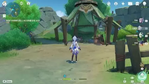 原神玲珑霄灯图之一位置攻略：玲珑霄灯图琉璃百合任务流程[多图]图片4