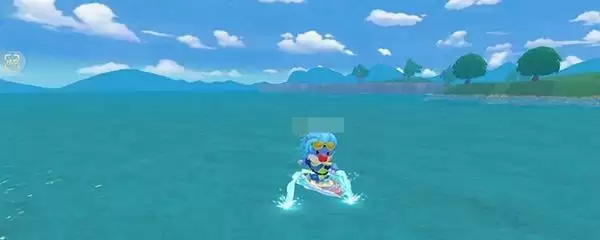 《摩尔庄园手游》冲浪游戏位置介绍