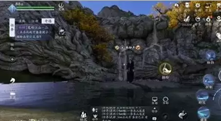 《天涯明月刀手游》锦鲤笔绘江山2位置介绍