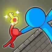 火柴红蓝森林人