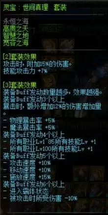 dnf灵宝套适合什么职业