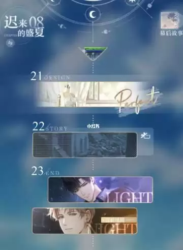 《光与夜之恋》第九章什么时候出