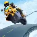 摩托车空中跳跃游戏