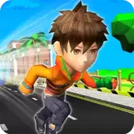 地铁好友公路赛跑者
