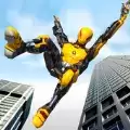 飞行机器人英雄vs犯罪城市外星人