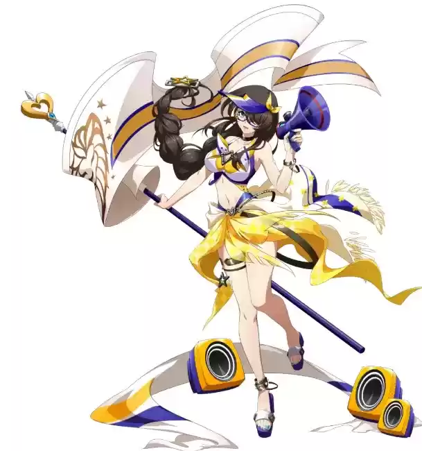 《梦幻模拟战》玛丽埃尔热浪应援皮肤图文一览