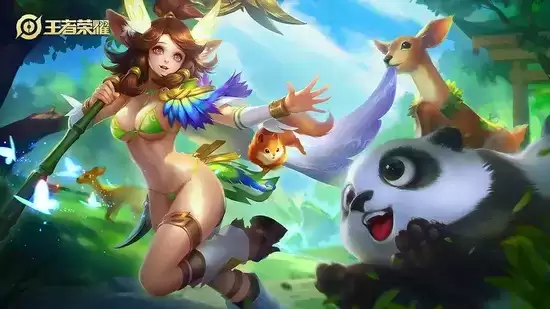 王者荣耀瑶遇见神鹿的高清图 王者荣耀瑶遇见神鹿高清图片大全