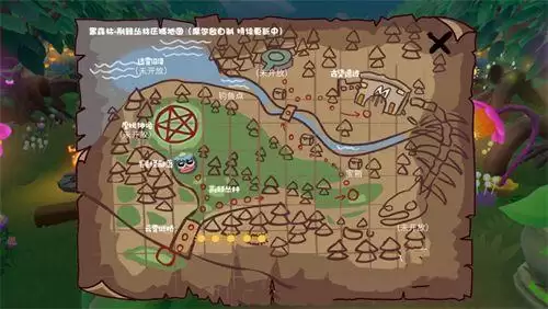 摩尔庄园黑森林隐藏地图在哪进？黑森林隐藏地图卡bug进入教程图片3