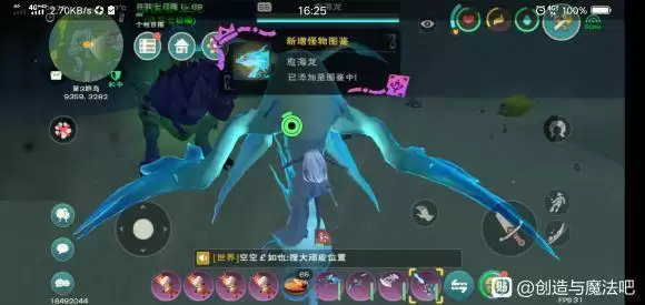 创造与魔法愈海龙位置在哪里？愈海龙位置坐标分布图一览图片2