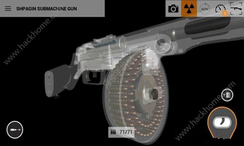 博物馆中的武器3D