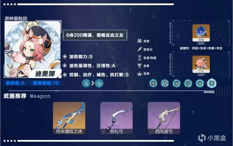 《原神》2.0版本辅助角色哪个好