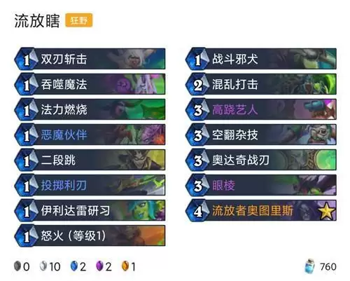 《炉石传说》对决模式12胜卡组推荐